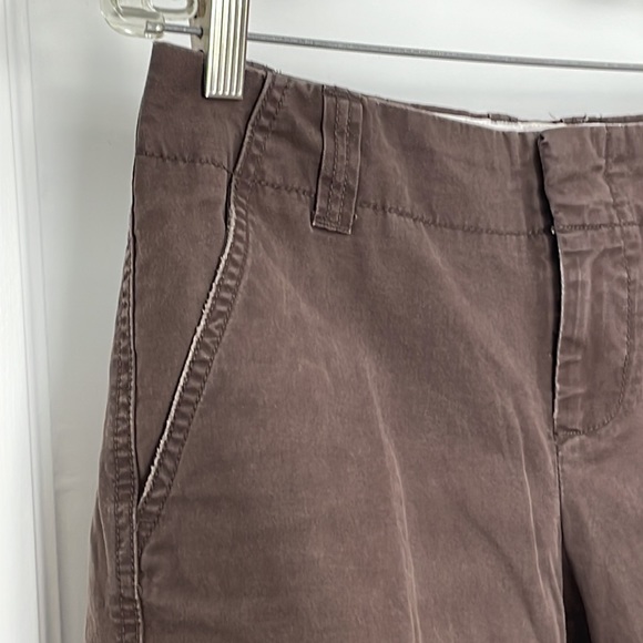 GAP Favorite Chino Cargo Shorts brown mid rise semi vintage - Picture 4 of 14